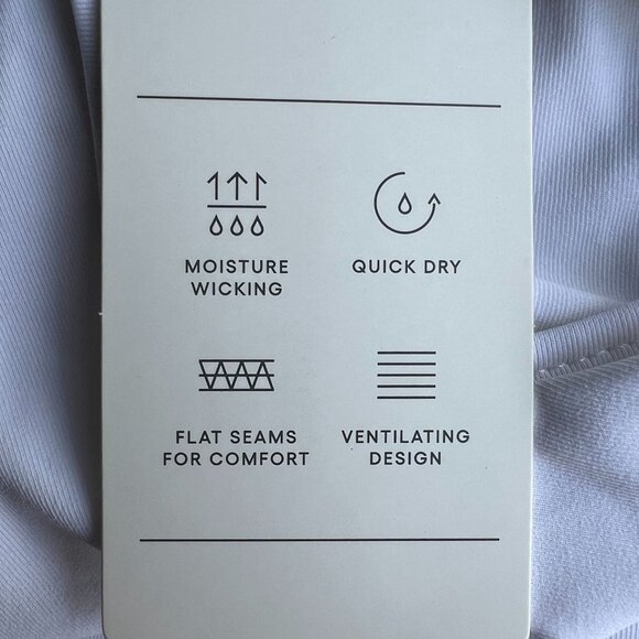 All in Motion Women's Sleeveless Run Tank Top White Small - Picture 8 of 11